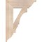 Ekena Millwork Balboa Traditional Smooth Bracket, Douglas Fir, 5 1/2"W x 22"D x 30"H BKT06X22X30BOA01SDF - alternate 3